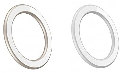2er Pack | Magnetische Wandhalterung Handyhalterung für Magsafe iPhone 16, 15, 14, 13, 12 Pro Max | Stark Magnetisch mit Klebstoff | Magnetring Freihändige Nutzung für Küche Bad Auto Büro