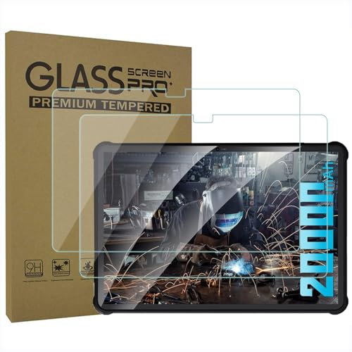 AKNICI Pellicola Protettiva per OUKITEL RT2 Tablets PC 10.1 Pollici, Vetro Temperato Film per OUKITEL RT2, Ultra Trasparente/Anti-graffio/Durezza 9H, Pacco da 2