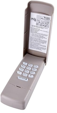 Universal Wireless Wired Keypad, Garage Door Opener Keypad Safe and Reliable Wireless Keyless Entry Keypad for Chamberlain 740CB 750CB 756CB 850CB 853CB