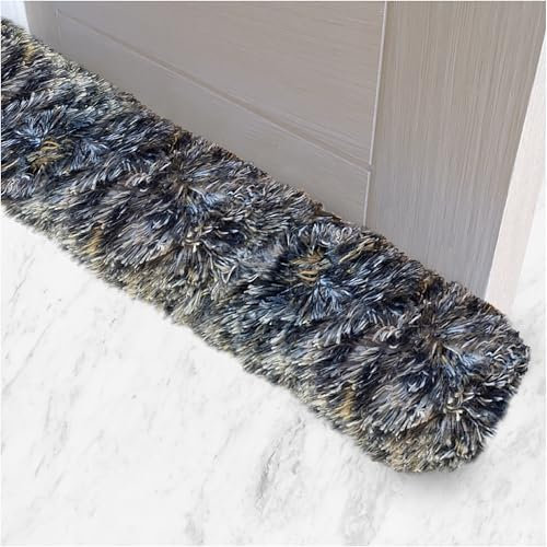 Draft Excluder for doors cushion - effective Draft Blocker under door Draught Excluder Sausage to Block cold air energy saving stylish home decor 90 centimetres by Wremedies for Easier Living