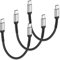 USB C auf USB C Kabel Kurz 20CM, 3Stück 60W USB Typ C PD Ladekabel Schnellladekabel für iPhone 16 15 Pro/Pro Max, Samsung S24/S24 Ultra/S23/S22/S21, iPad Pro/Air/Mini, MacBook Air/Pro, Pixel