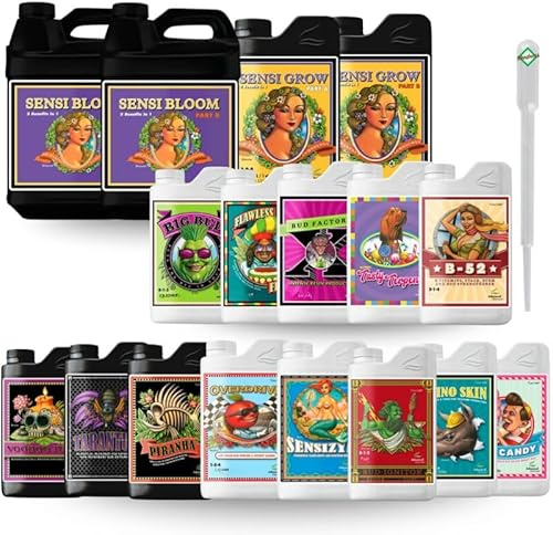Weedness Advanced Nutrients Master Plan Dünger - Grow Anbau Indoor Outdoor Garten Pflanzen Blumen Mineralisch Flüssig