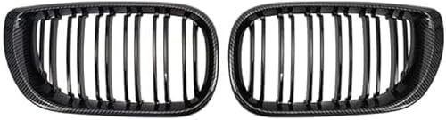 ZanLIn Rejillas Frontales radiador del Coche para BMW E46 Serie 3 2002-2005, Rejilla Parachoques Delantero Coche Frontal Parachoques Rejillas
