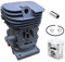 Husmax Kit cilindro e pistone da 37 mm per motosega Stihl MS170 2-mix, MS 170 2-mix, MS170 2Mix, motore MS 170 2mix, numero articolo 1130-020-1212 1130-030-2014