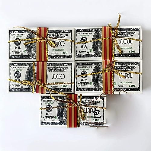 KXAOXGRC Billetes de Banco Chino Cielo Infierno Dinero, 300 Billetes de Banco Chinos de un millón de dólares for Quemar, Papel Joss, Dinero Fantasma, 2,95 x 6,1 Pulgadas