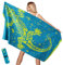 Aonext Strandhandtuch Groß, Mikrofaser Handtuch 100x200cm, Strandtücher Sandfest, Kompaktes und Schnelltrocknendes Saunatuch XXL, Reisehandtuch für Strand, Gym, Travel, Strand, Sauna