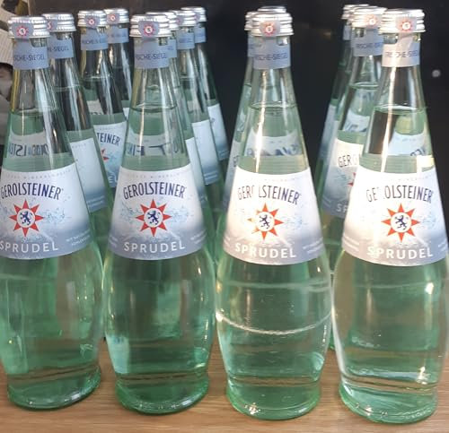 Gerolsteiner Gourmet Mineralwasser 16 x 0.75l Glasflasche inkl. Mehrweg Pfand