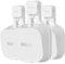 PUUUCI Outlet Wall Mount Bracket for eero 7 Mesh Wi-Fi 7 Router - A Space-Saving Accessory with Cord Management, Supports Vertical or Horizontal Outlets (White, 3 Pack)