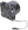 Lerpwige Ventilateur d'extraction extérieur panneau solaire 12 V Refroidissement pour bateaux, greniers, serres, ventilateur de qualité supérieure