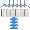 Repuesto compatible con aspiradora robótica Cecotec Conga 1090/1099 1790 Ultra Titanium, cepillo lateral principal, filtro HEPA, mopa.(Set 5)