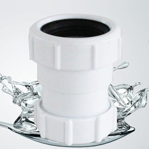 Raccord d'extension de tuyau d'évacuation de vidange femelle 40 mm vers femelle 32 mm réducteur droit à visser pour les installations de drainage