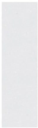 QLoztyse Skateboard Griffband, Schleifpapier, Rutschfestes Skateboard Zubehör, Transparentes Longboard Griffband für Pedal Steps Double Kick Skateboard
