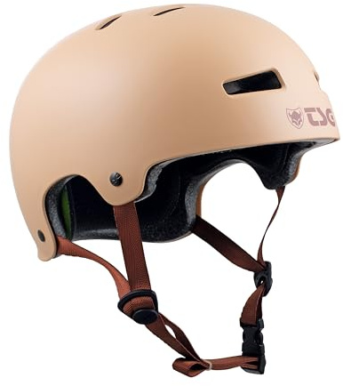 TSG Schutzausrüstung - Helm Evolution Solid - Satin Desert Dust S/M