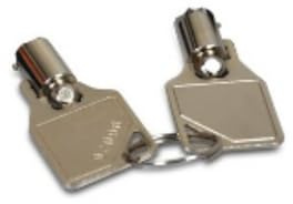 Port Designs Set mit 5 Schlüsseln Master Key für Sicherheitskabel mit Schlüssel Connect-Anschluss (Ref: 901210)