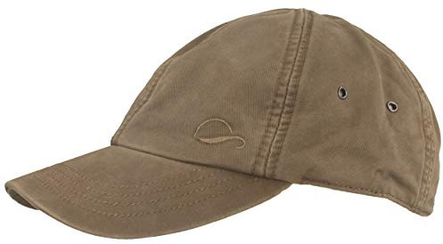 Gottmann Montana Hellbeige Baseball Cap Herrenbaseballcap Basecap Sommercap Kappe UV-Schutz 40+ (75 Oliv, 60)