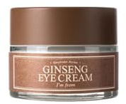 [Ich bin von] Ginseng Augencreme, 30 g, 3,65 % Rot-Ginseng-Extrakt, spendet Nährstoffe für müde Augen, Strumpffüller, Frauengeschenke