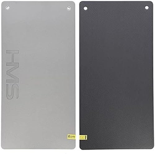 Club fitness mat with holes grey HMS Premium MFK07