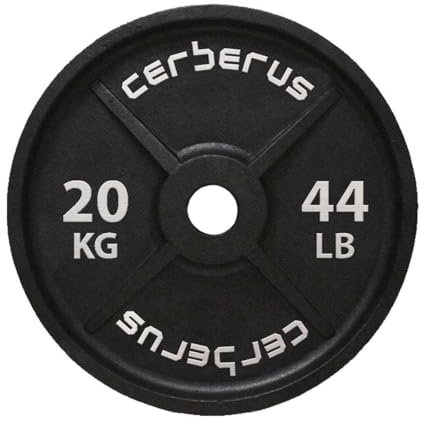CERBERUS Strength Cast Iron Olympic Plate (20kg / 44lb)