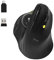 Port Connect - Mouse ergonomico con sfera direzionale Bluetooth senza fili, ricaricabile USB-A/USB-C, 2,4 ghz, colore: nero