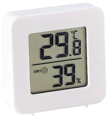 PW TOOLS Igrometro Digitale,Accurato misuratore di Temperatura e umidità - Indicatore di umidità Indicatore di Comfort dell'Aria Termometro per la Temperatura