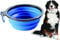 PARENCE - Gamelles de Voyage pour Chien et Chat, Pliable en Silicone/Certifié sans composant Volatile gamelle de Transport - Couleur Aléatoire