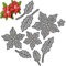 Fituenly Weihnachtsmetallschneidung, Weihnachts -weihnachtsstern Blume Stanze DIY -präge -schablonen Schablone Für Kartenherstellung Foto Dekorative Scrapbooking