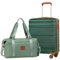 COOLIFE Handgepäck Koffer 55x40x20cm und Kabinentasche 30L(45x36x20cm) Set,Koffer Set passend für Easyjet, Reisekoffer ABS Hartschale kabinenkoffer mit 4 Rollen und praktischem TSA Schloss