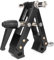 JEBUTU Super Clamp, Universal Klemme mit 5/8 Baby Pins & 1/4“ Gewinde für DSLR Kamera, Heavy Duty Super Clamp für Rundrohre Flache Oberfläche, für Fotostudio Kamera Beleuchtung Montage