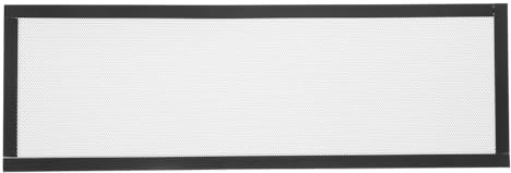 sourcing map 3PCS PC Dust Filter, 360mmx120mm PVC Computer Case Cooler Dustproof Mesh Cover Fan Grills for Computer Chassis Speaker, White
