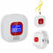 eMylo Boton Emergencia Ancianos, WiFi Alarma Personal, 1 Receptor 1 Pulsera 1 Botones de Pánico SOS, Compatible con Tuya Smart/Smart Life App (Sólo Soporta Wi-Fi 2.4GHz)