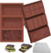 Schokoladenform Silikon Dubai 2 Stück 3 in 1,Dubai Schokolade Silikonform Tief 3 CM Extra Tiefe Schokoladenform Schokoladentafel Form Schokotafel Form Tafelschokoladen Form für Schokolade Süßigkeiten