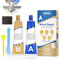 AllisWay Colla Metallo, Metallo Liquido, Colla per Metall, Bicomponente per Metalli, Adatto per la Riparazione di Crepe, Usura, ecc, di Vari Materiali Metallici, 50G + 50G