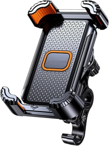 Porta Cellulare Moto per Ducati Streetfighter V2 2022-2024, Staffa Navigatore Anti-Vibrazione per Manubrio e Specchietto Accessori Moto Stabile,A Handlebars