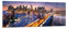 Panorama Bilder auf Glas Usa amerika new york manhattan Glasbild 140x50cm Wandbilder Dekoration Wohnzimmer Schlafzimmer Küche Groß XXL Wanddeko Bild im Glas Wand Kunstdruck Art Modern GAB140x50-2820