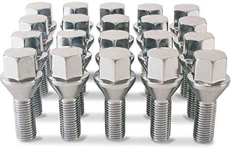 20 x Chrome Wheel Bolts for Dacia Duster Part No. 20BM17147