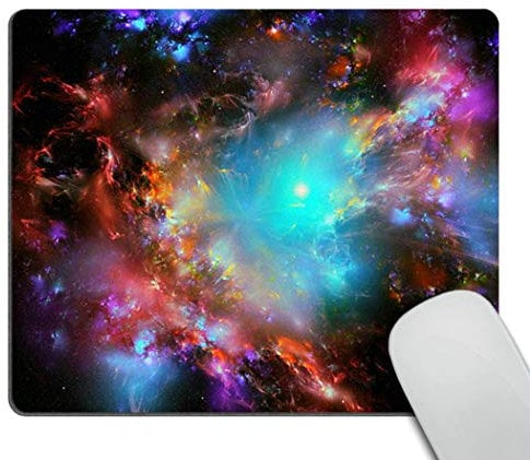 Wasach Mouse Pad pad-002 Galaxy Customized Rectangle Non-Slip Rubber Mousepad Gaming Mouse Pad