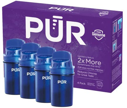 PUR - Filtro de repuesto auténtico para sistema de filtración de jarra agua
