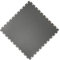 Vario24 PVC Bodenfliese 1 m² (4Fliesen), extrem belastbar, Bodenbelag, Garagenboden, Industrieboden, nicht die Light Version (Leder-dunkelgrau)