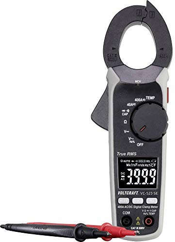 Voltcraft VC-523 SE Stromzange digital CAT III 600V Anzeige (Counts): 4000