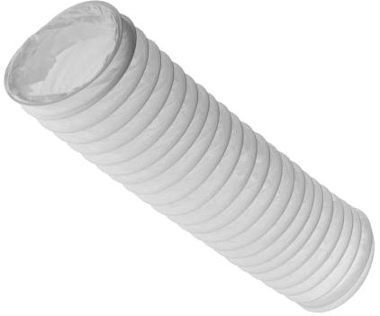 Ø 160mm Conducto de Aire Flexible para Campana Extractora, Aire Acondicionado, Extractor, Secadora - Manguera de Escape de 1m - Conductos de Ventilación - PVC