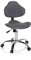 hjh OFFICE Kinder Schreibtischstuhl KIDDY GTI-3 Stoff Dunkelgrau Kinderbürostuhl Drehstuhl ergonomisch, mitwachsend, 634134