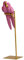BESPORTBLE Papagei Figur Paar Papagei Statue Rosa Papagei Auf Ständer Desktop Ornament Wohnzimmer Büro Zuhause Schreibtisch Dekoration Valentinstag Geburtstag Hochzeit Ostern