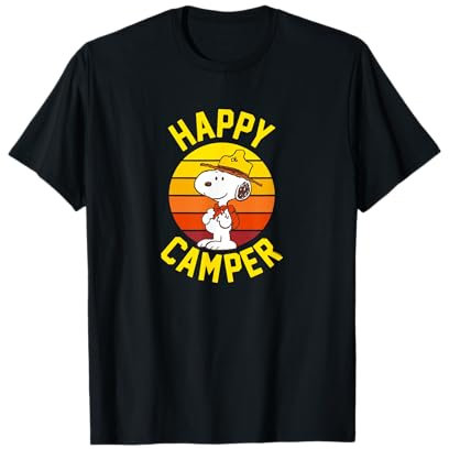 Peanuts - Snoopy Happy Camper T-Shirt