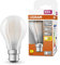 OSRAM LED Star, ampoule LED à filament dépoli, culot B22d, blanc chaud (2700K), forme d'ampoule, kit de remplacement pour ampoules classiques 75W, 1-pack