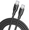 VOLTME USB C to USB C Cable, 100W USB C Charger Cable (6ft/1.8m), Type C Charging Cable Fast Charge for iPad Mini 6, iPad Pro 2020, iPad Air 4, MacBook Pro 2020, Galaxy S21, Switch, Pixel, LG, Black