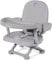 YOLEO Yoleo Portable High Chair for Babies and Toddlers, Baby Booster Seat for Dining Chair, 6 Months to 3 Years, 15 kg, Height Adjustable, with Removable Tray Grey, 1.0 Count