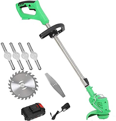 DISHENGZHEN Cordless Pole Hedge Trimmer– Telescopic Extendable Reach Cutter for Hedges, Bushes, Branches – 42V Battery, Dual Action Blades,180º Adjustable Trimmer Head