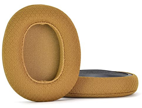XBERSTAR Ersatz-Ohrpolster für Sennheiser HD 4.50BT 4.40BT, HD 4.30 HD4XX Headset-Ohrpolster (atmungsaktives Netzgewebe, braun)