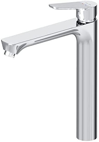 AM.PM Hit Waschtischarmatur mit Einhebelmischer, SoftMotion Keramikkartusche 30mm, Neoperl Aerator, kratzfest, leicht zu reinigen, Chrom, Auslaufhöhen 193mm, 5 Jahre Garantie (FTA92000)