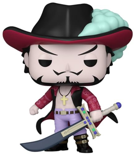 Funko One Piece Dracule Mihawk Exclusive Pop Vinyl Figure 1521, Standard, 77108